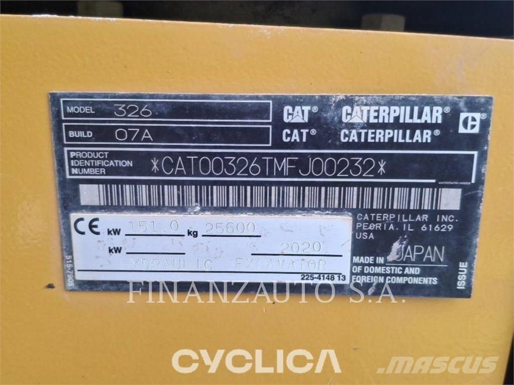 CAT 326F Raupenbagger