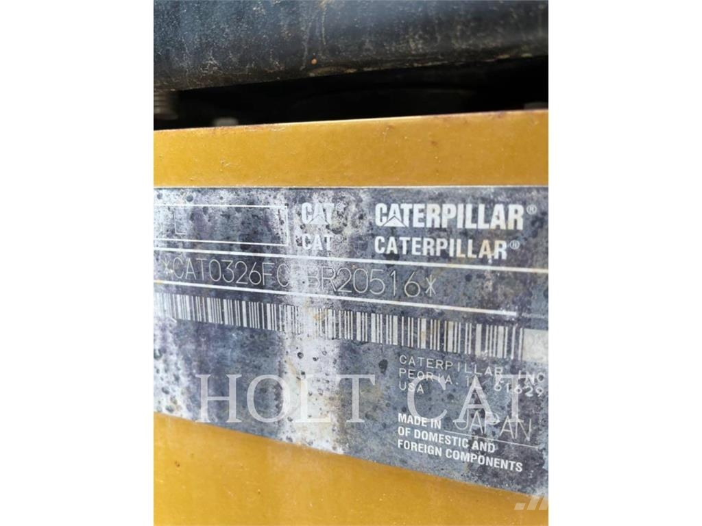 CAT 326FL LRF Εκσκαφείς με ερπύστριες
