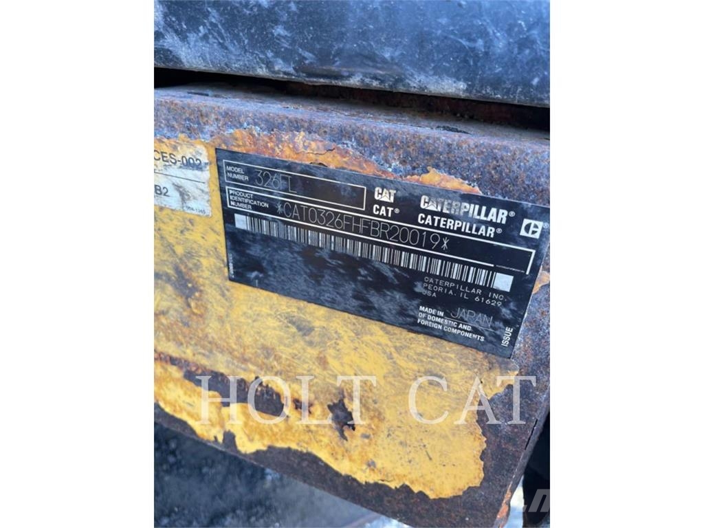 CAT 326FL TC Εκσκαφείς με ερπύστριες