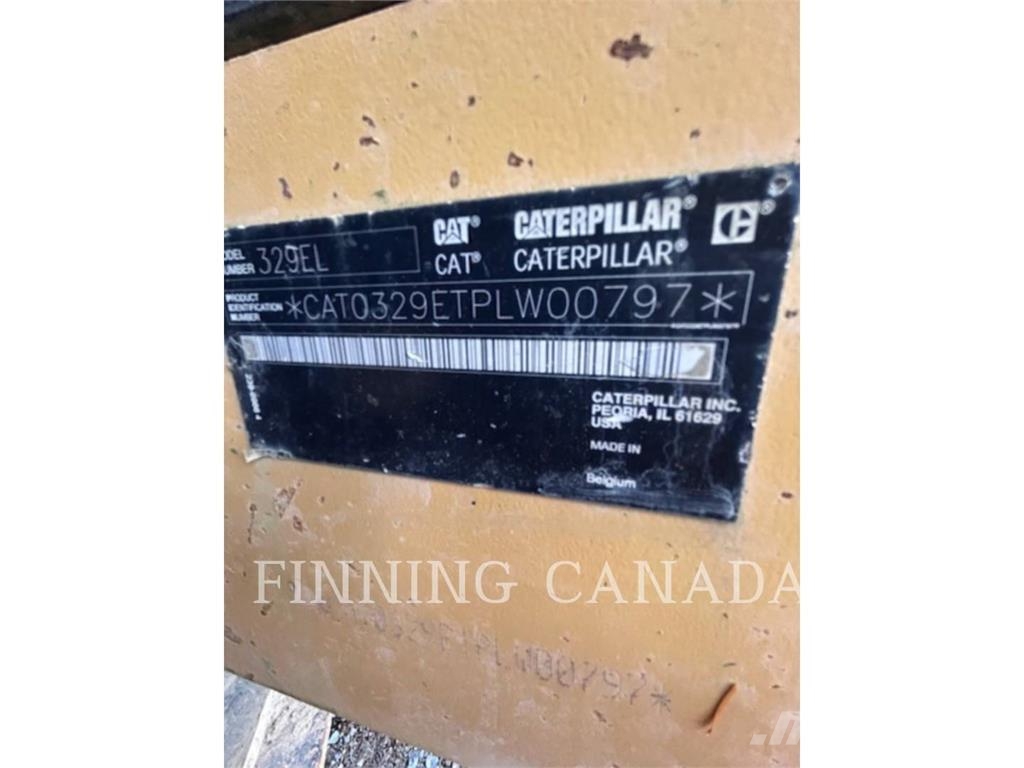 CAT 329E Kāpurķēžu ekskavatori