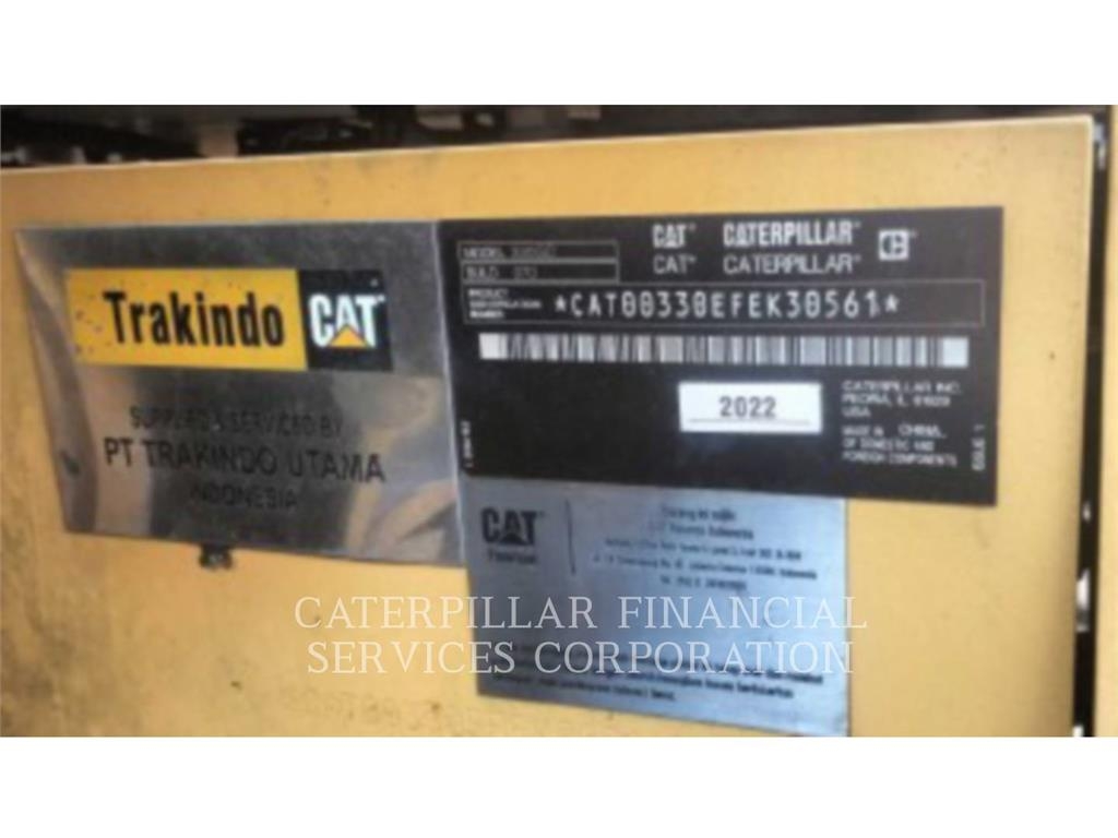 CAT 330-07GC Beltegraver
