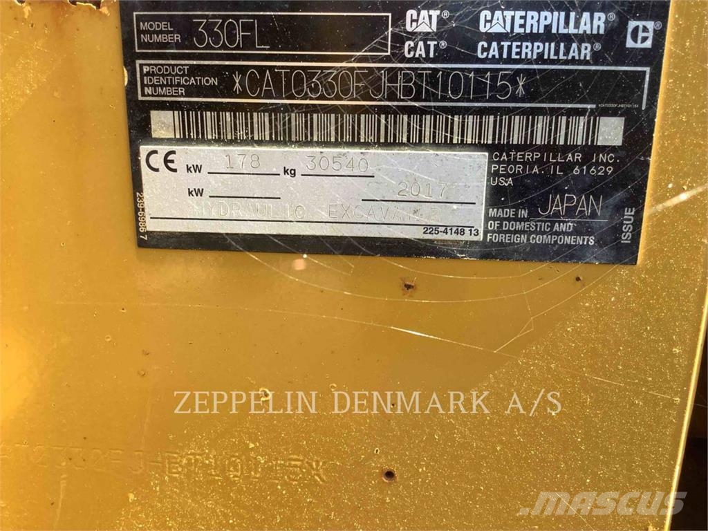 CAT 330FL Rupsgraafmachines