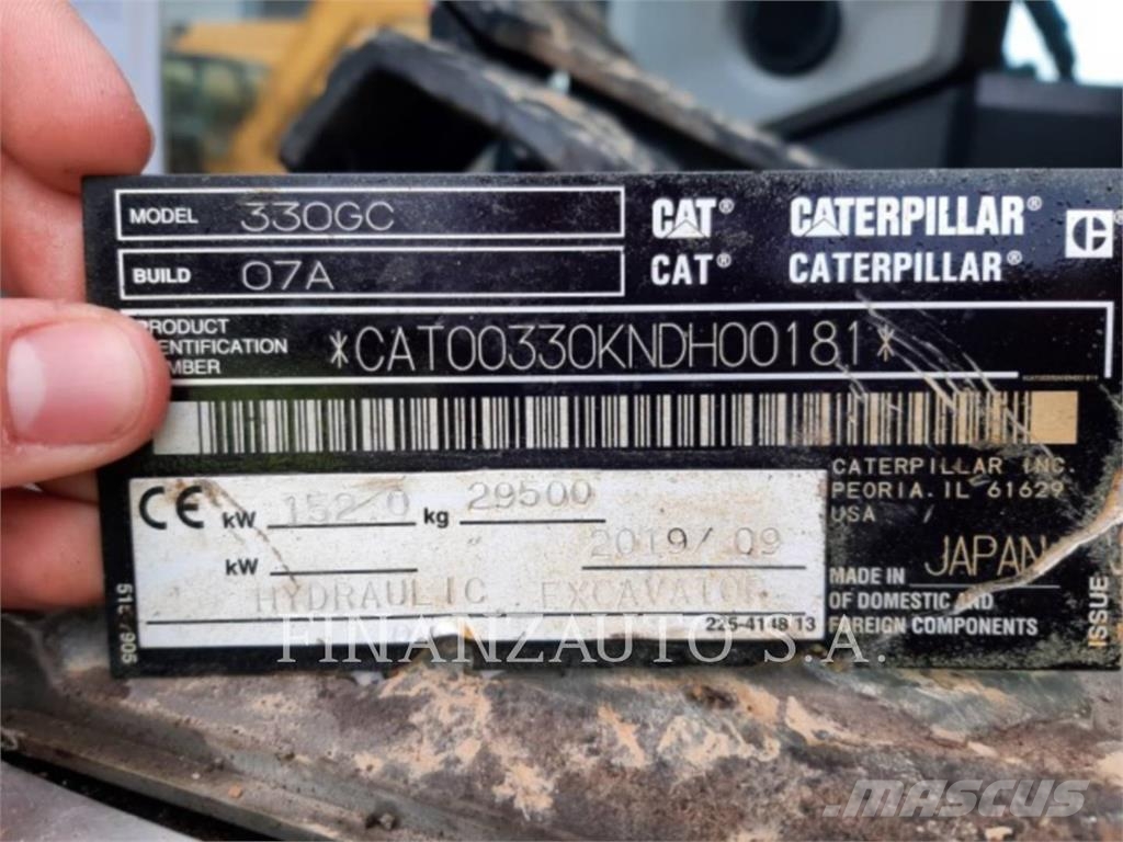 CAT 330GC Crawler excavators