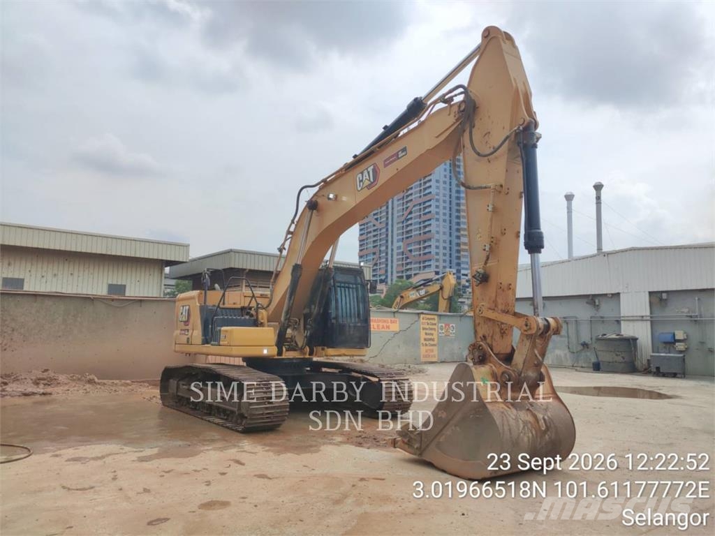 CAT 333-07 Pásové rýpadlá