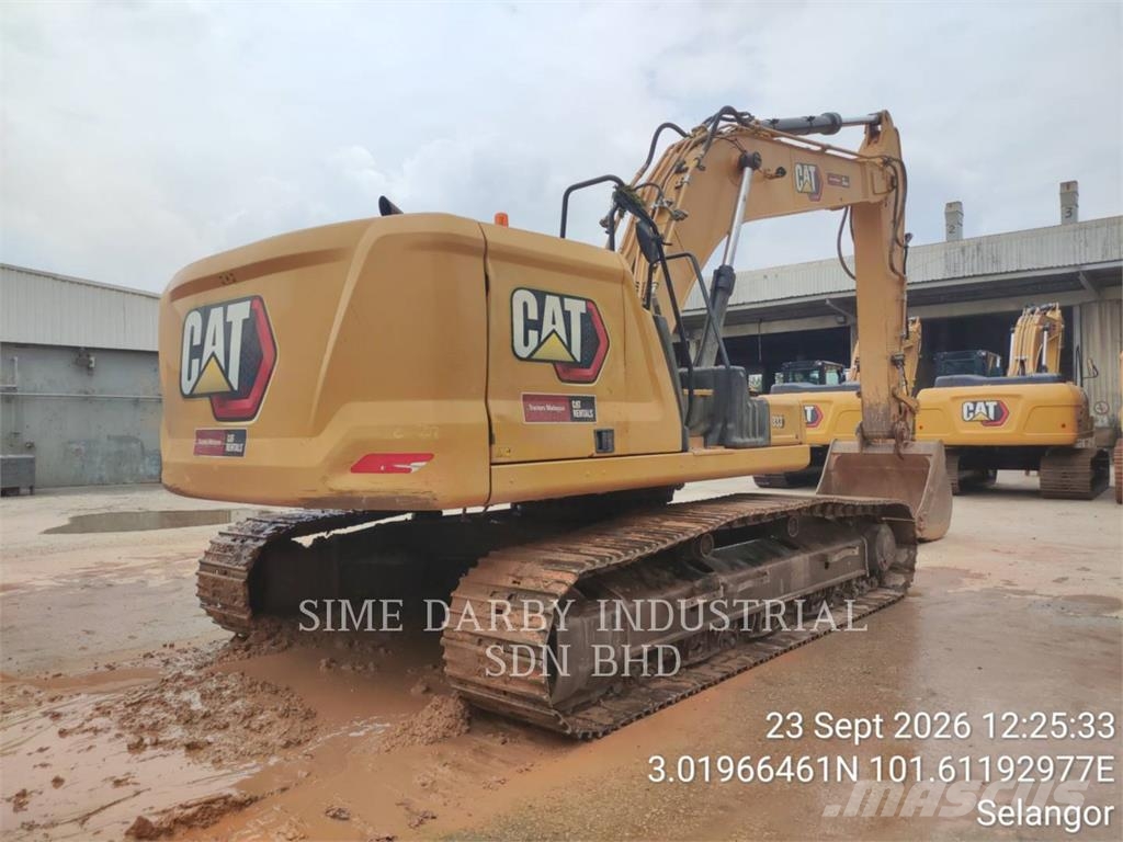 CAT 333-07 Pásové rýpadlá
