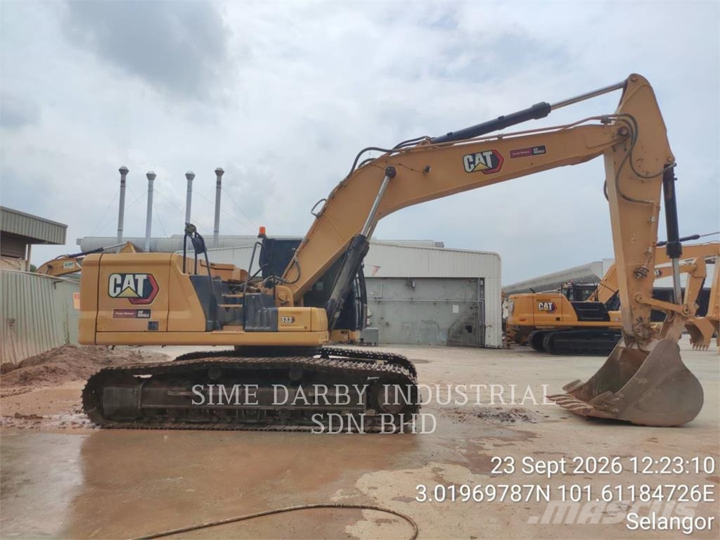 CAT 333-07 Pásové rýpadlá