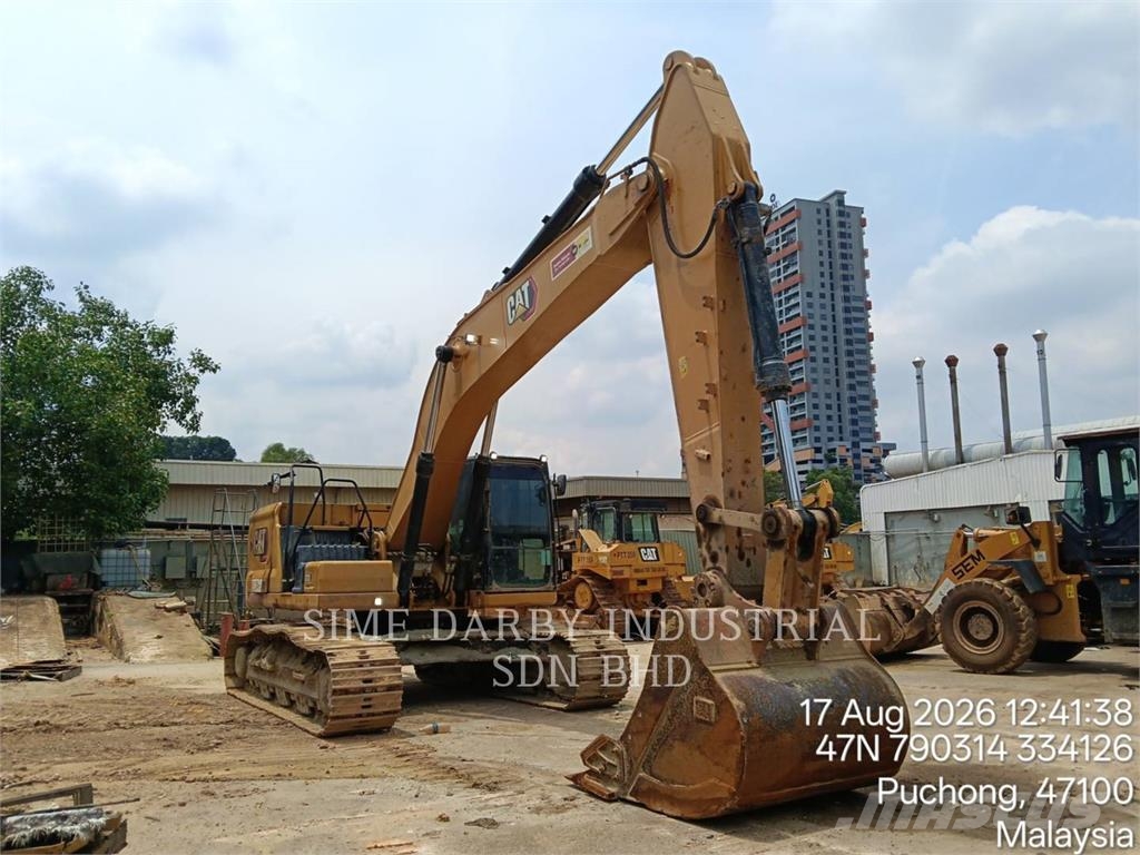 CAT 333-07 Pásové rýpadlá