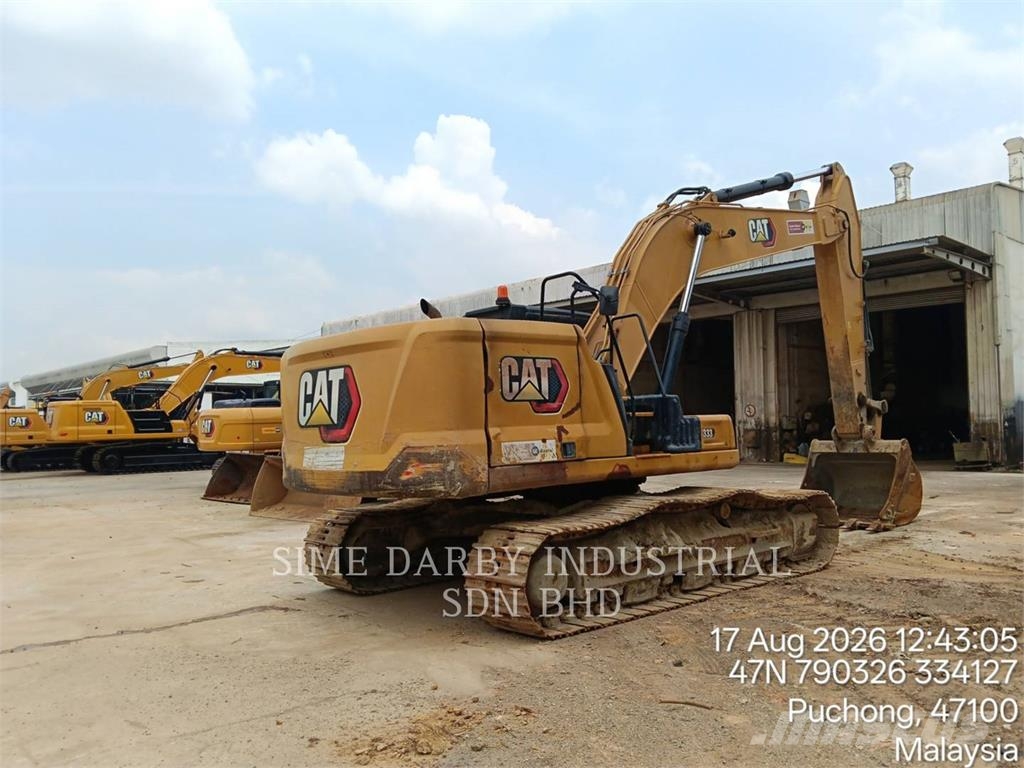 CAT 333-07 Pásové rýpadlá