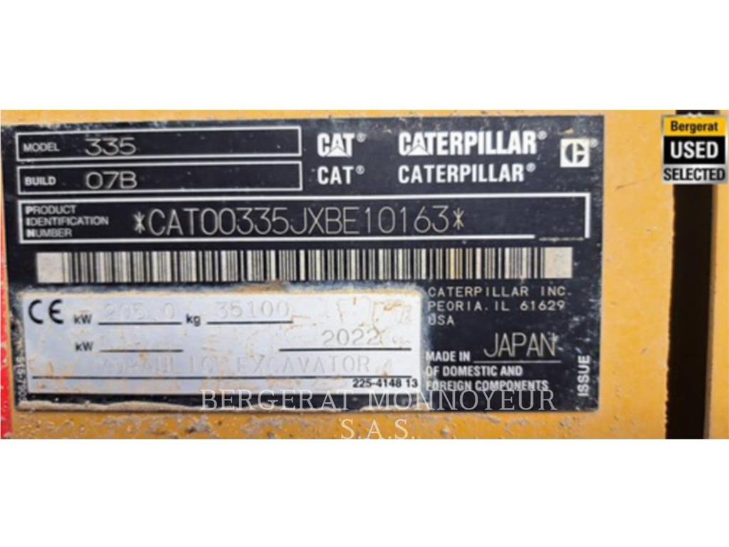 CAT 335 Escavatori cingolati