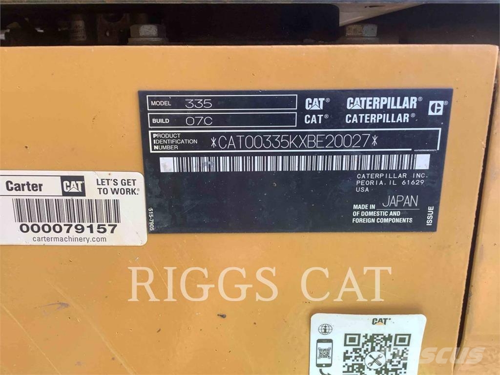 CAT 33507 Raupenbagger