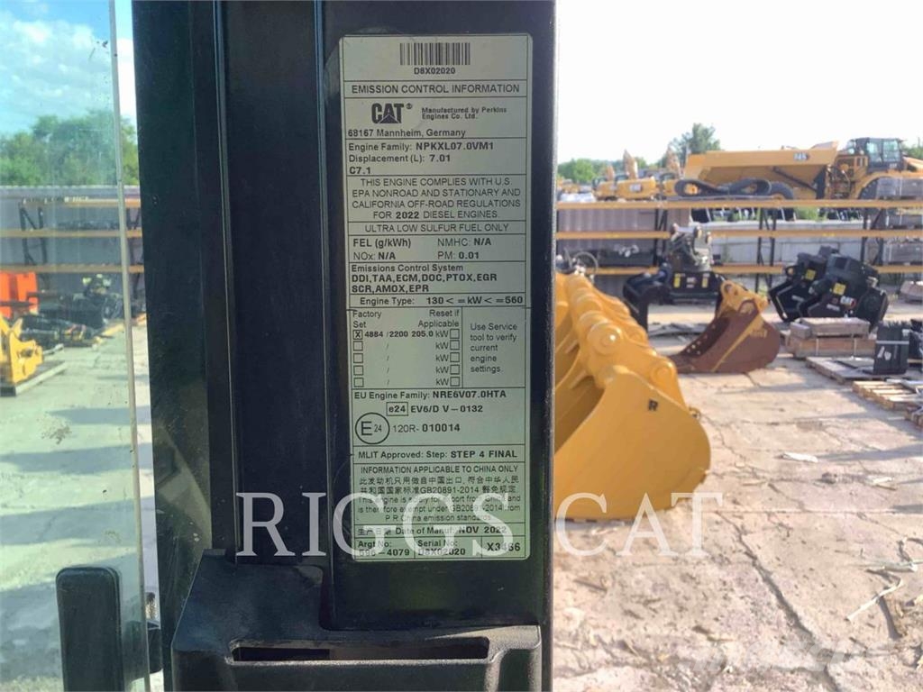 CAT 33507 Raupenbagger