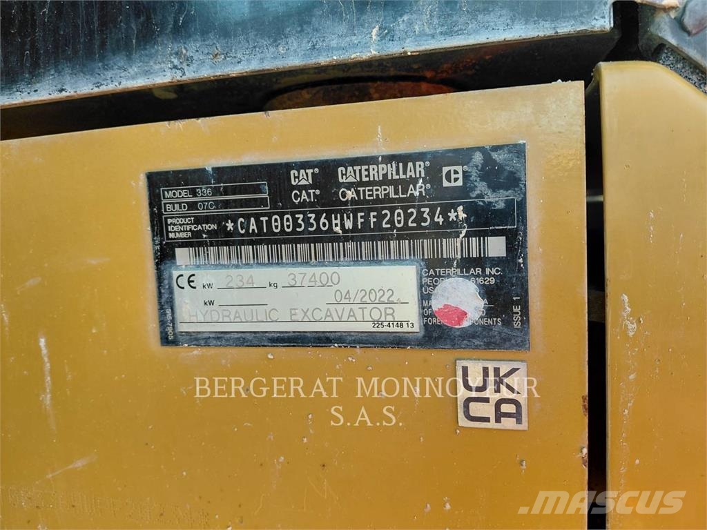 CAT 336 履帶式 挖土機/掘鑿機/挖掘機