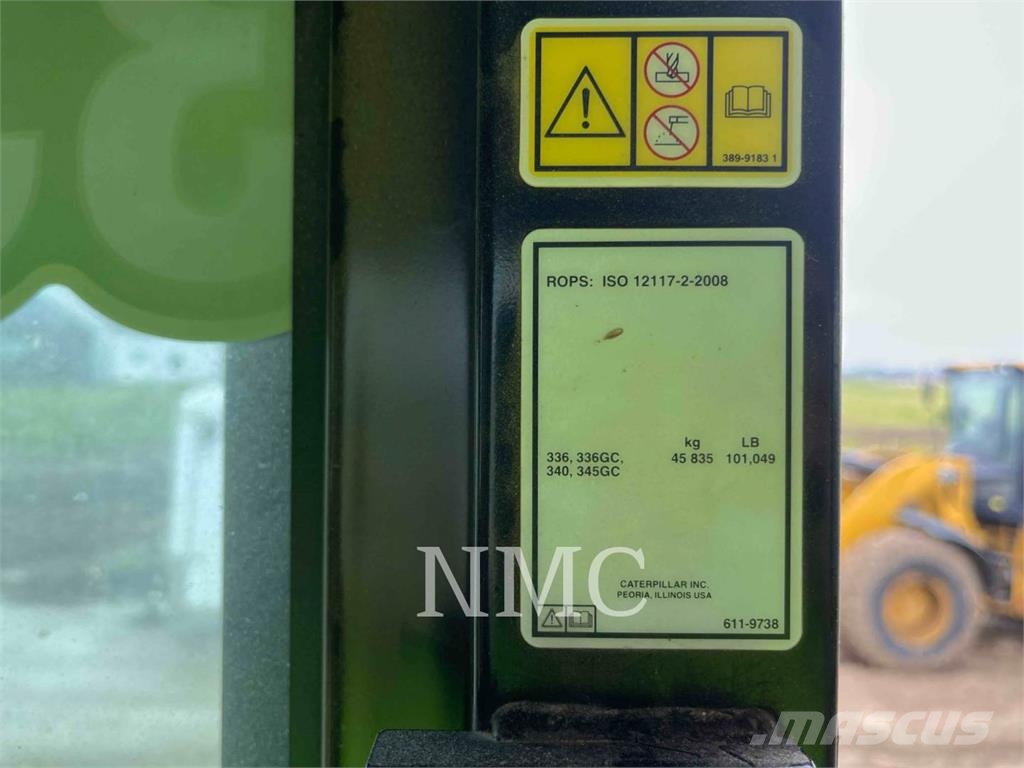 CAT 336-07 Εκσκαφείς με ερπύστριες