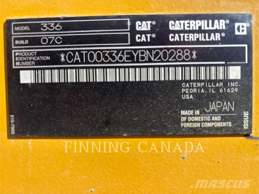 CAT 336-07 Raupenbagger