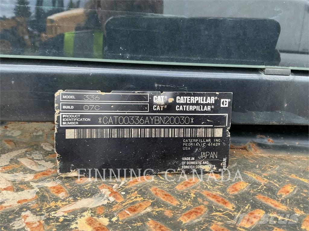 CAT 336-07 Escavatori cingolati