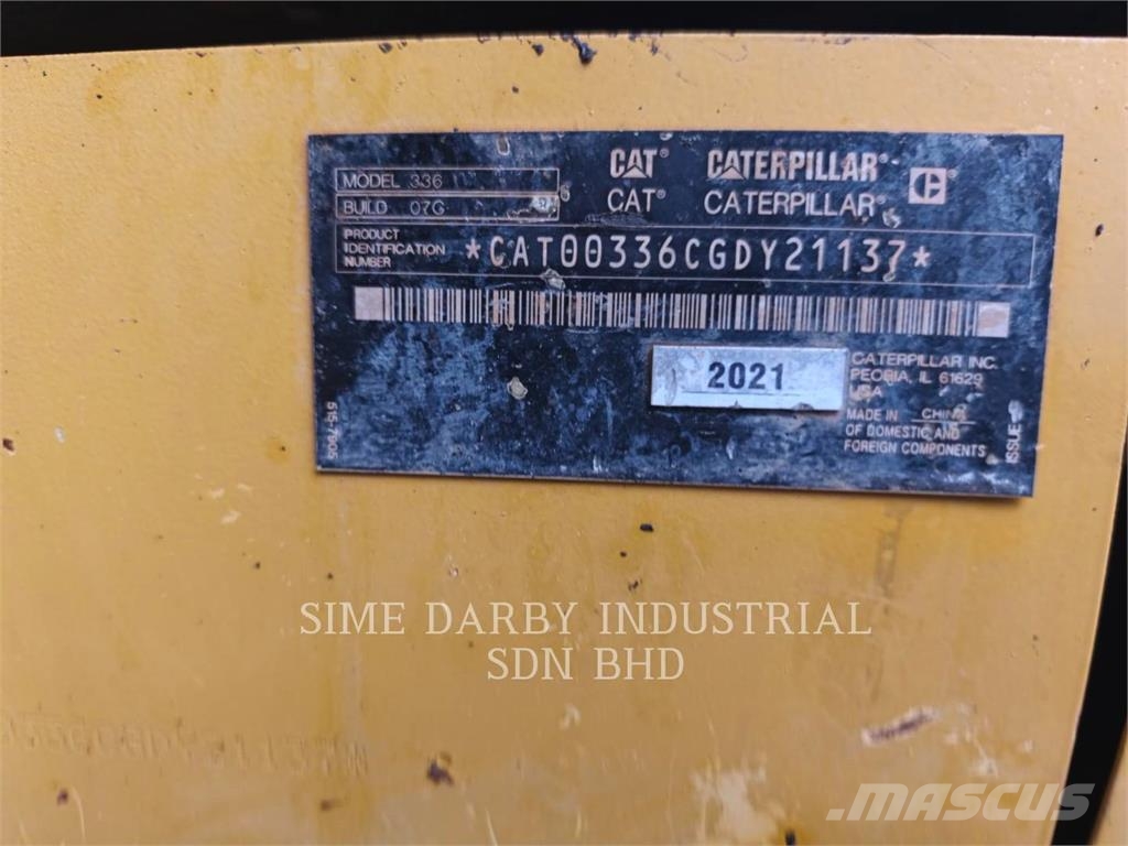 CAT 336-07 Crawler excavators