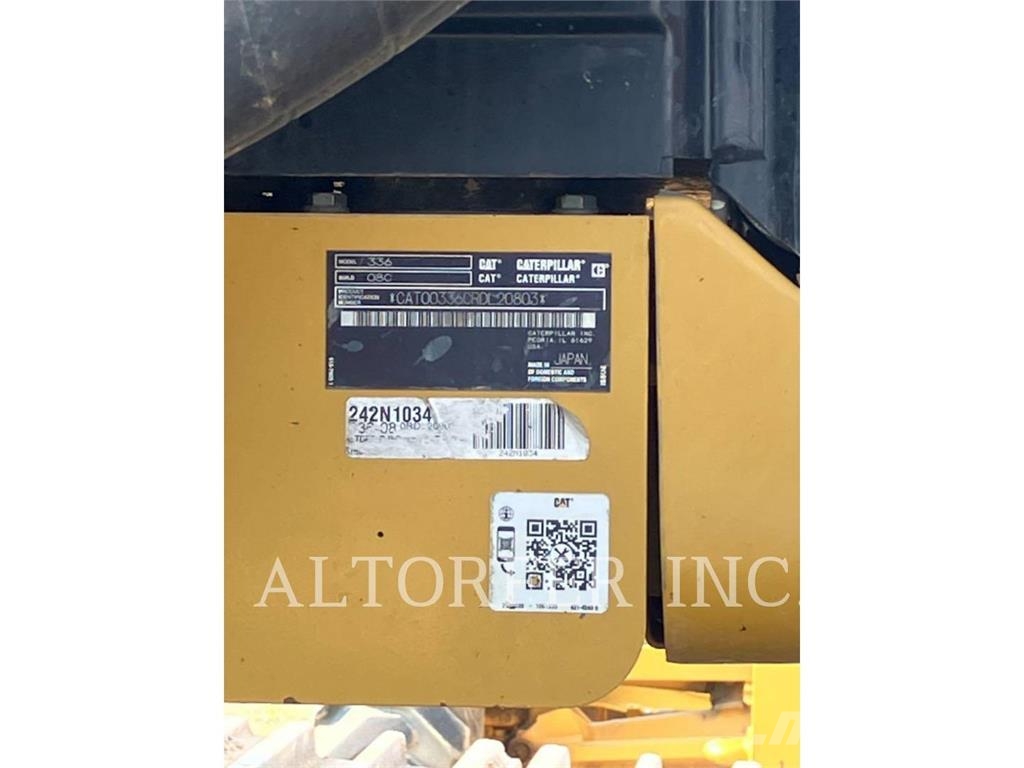 CAT 336-08 Pelle sur chenilles