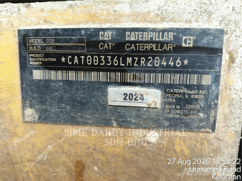 CAT 336-08 Crawler excavators