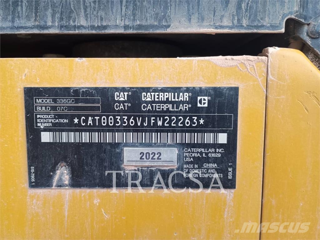 CAT 336 GC Crawler excavators