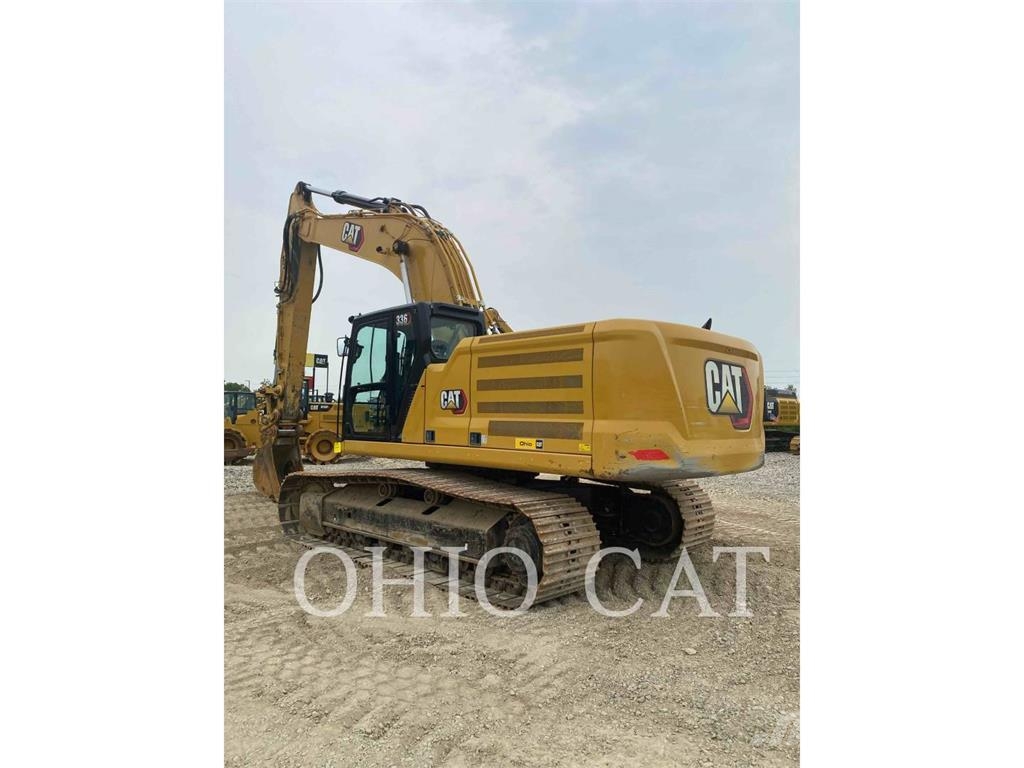 CAT 33607 Kāpurķēžu ekskavatori