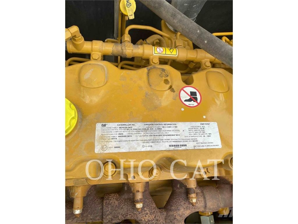 CAT 33607 Kāpurķēžu ekskavatori
