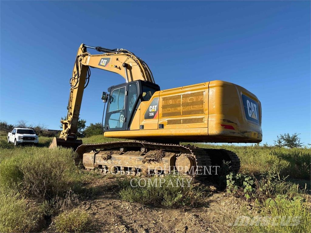 CAT 33607 Kāpurķēžu ekskavatori