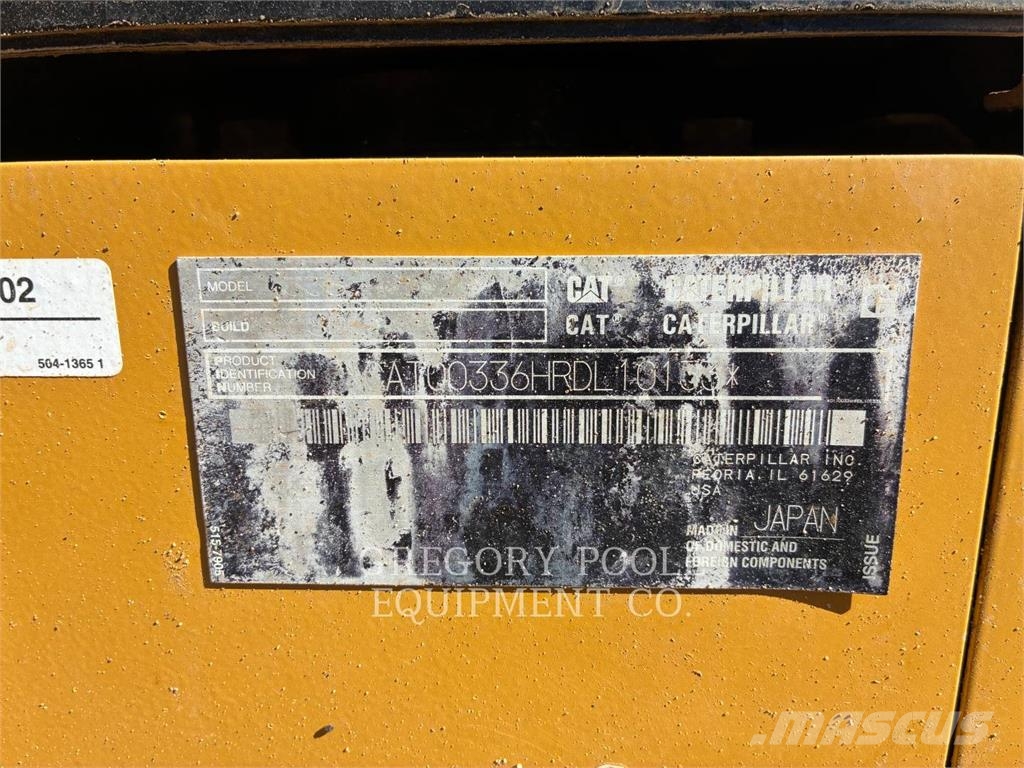CAT 33608 Crawler excavators