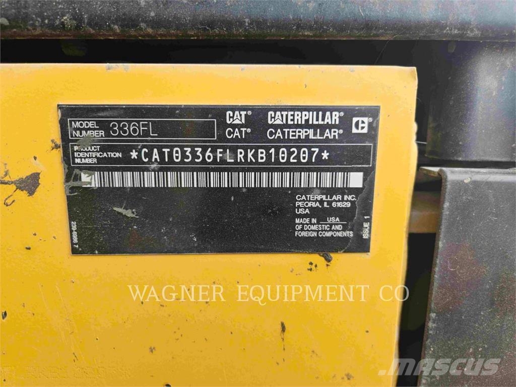 CAT 336FL Bagri goseničarji