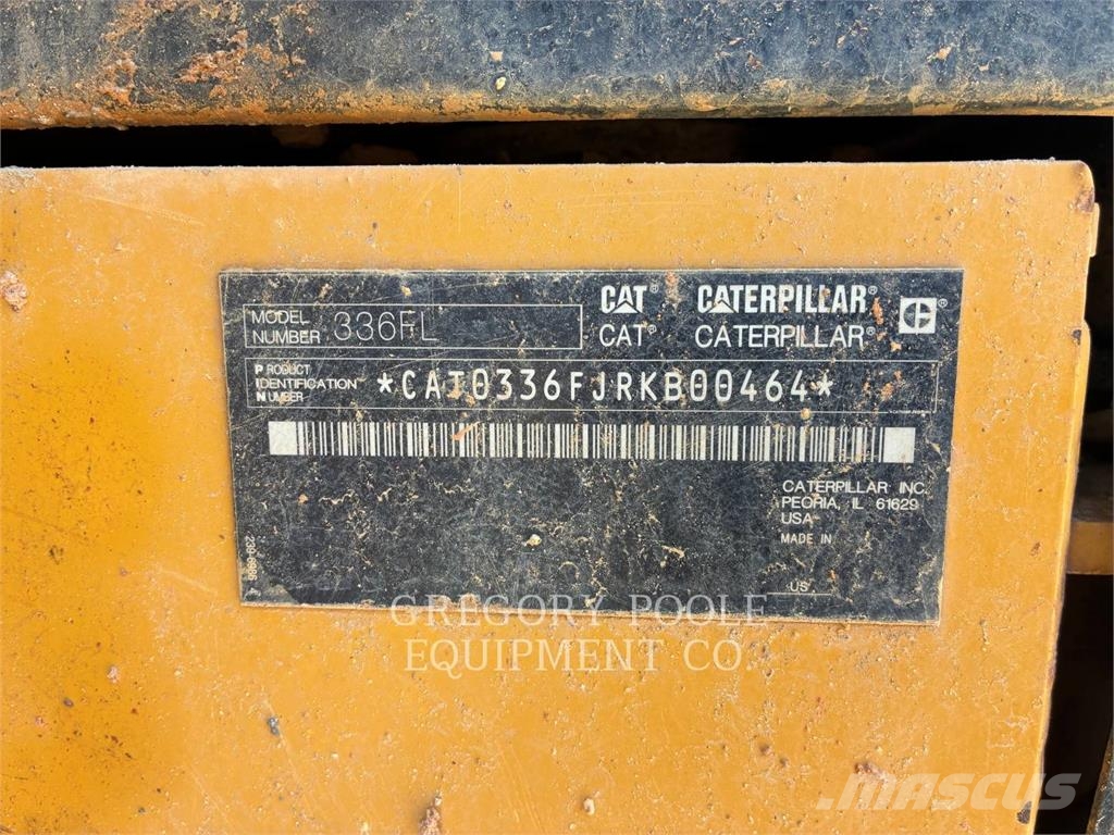 CAT 336FL Lánctalpas kotrók