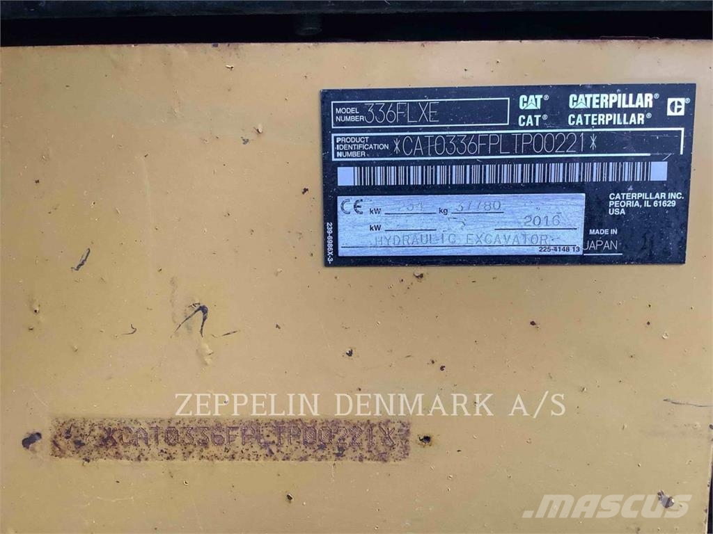 CAT 336FLXE Верижен екскаватор