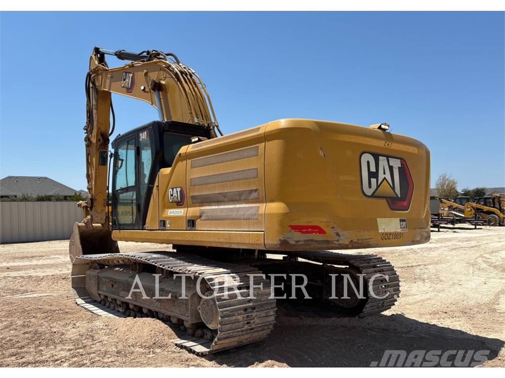 CAT 340-08 Bagri goseničarji
