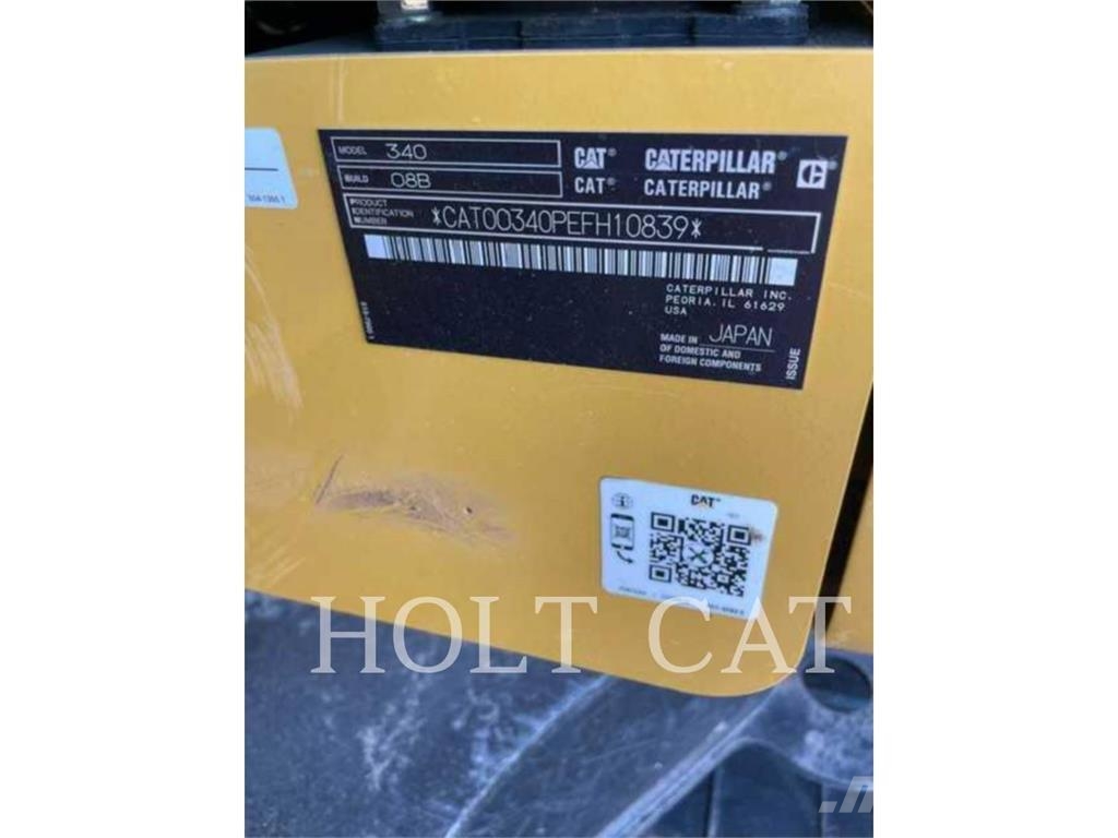 CAT 340 12 TC Utovarivači na točkove