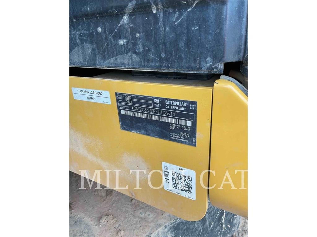 CAT 340 1210 Pelle sur chenilles