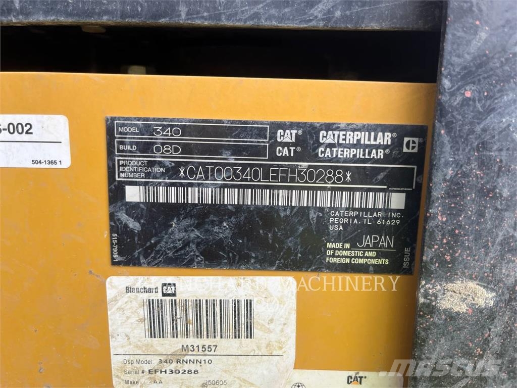 CAT 340 RNNN Гусеничні екскаватори
