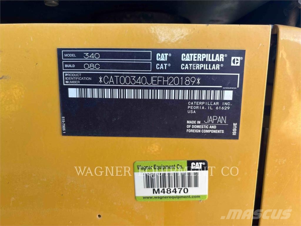 CAT 34008 حفارات زحافة