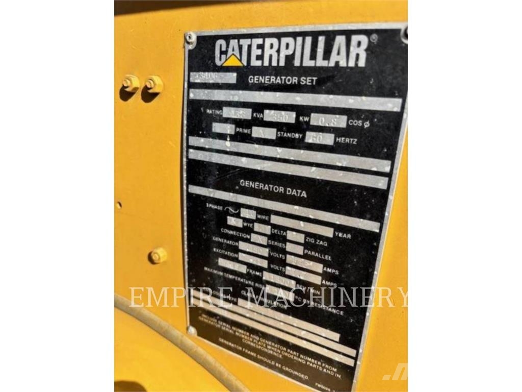 CAT 3406 Dieselgeneratorer