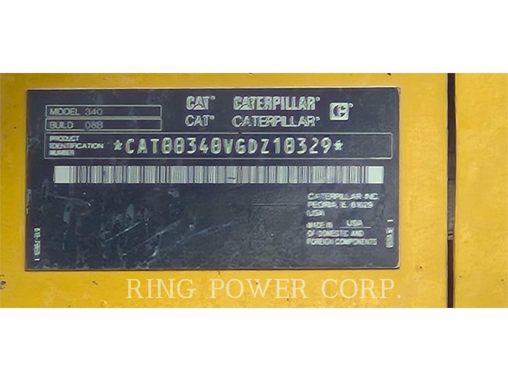 CAT 340TCQC Εκσκαφείς με ερπύστριες