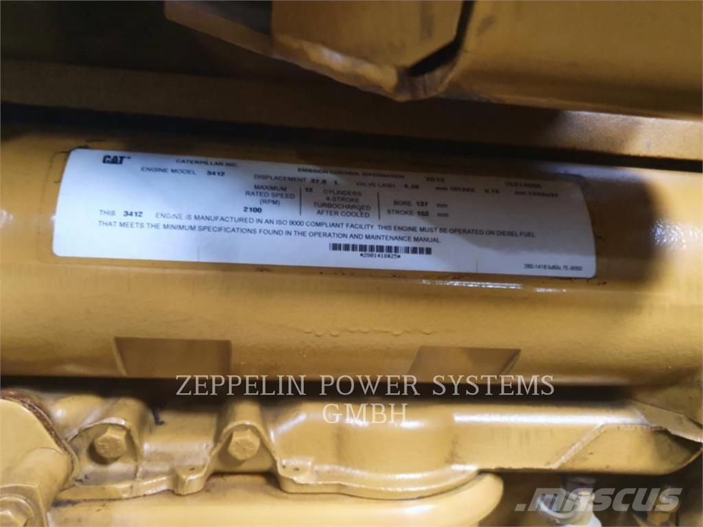 CAT 3412 Дизелови генератори
