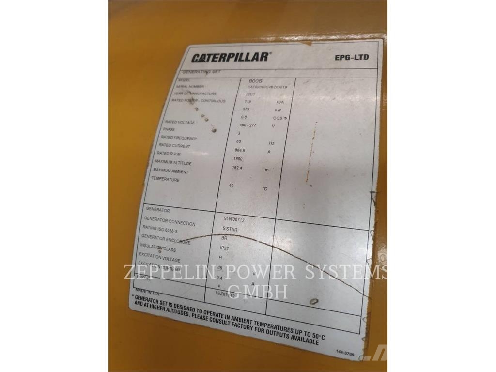 CAT 3412 Дизелови генератори
