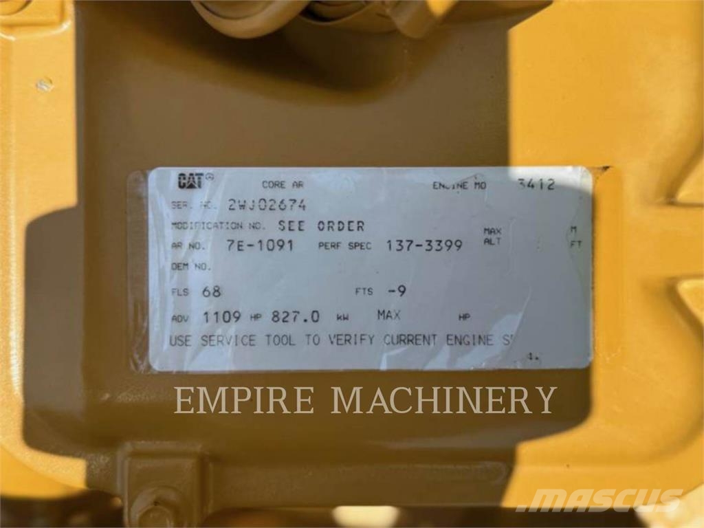 CAT 3412 Dieselgeneratorer