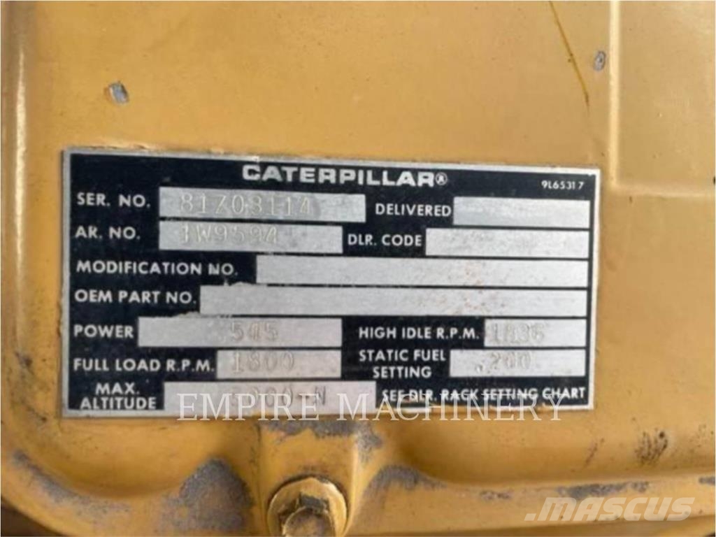 CAT 3412 Dizelski agregati