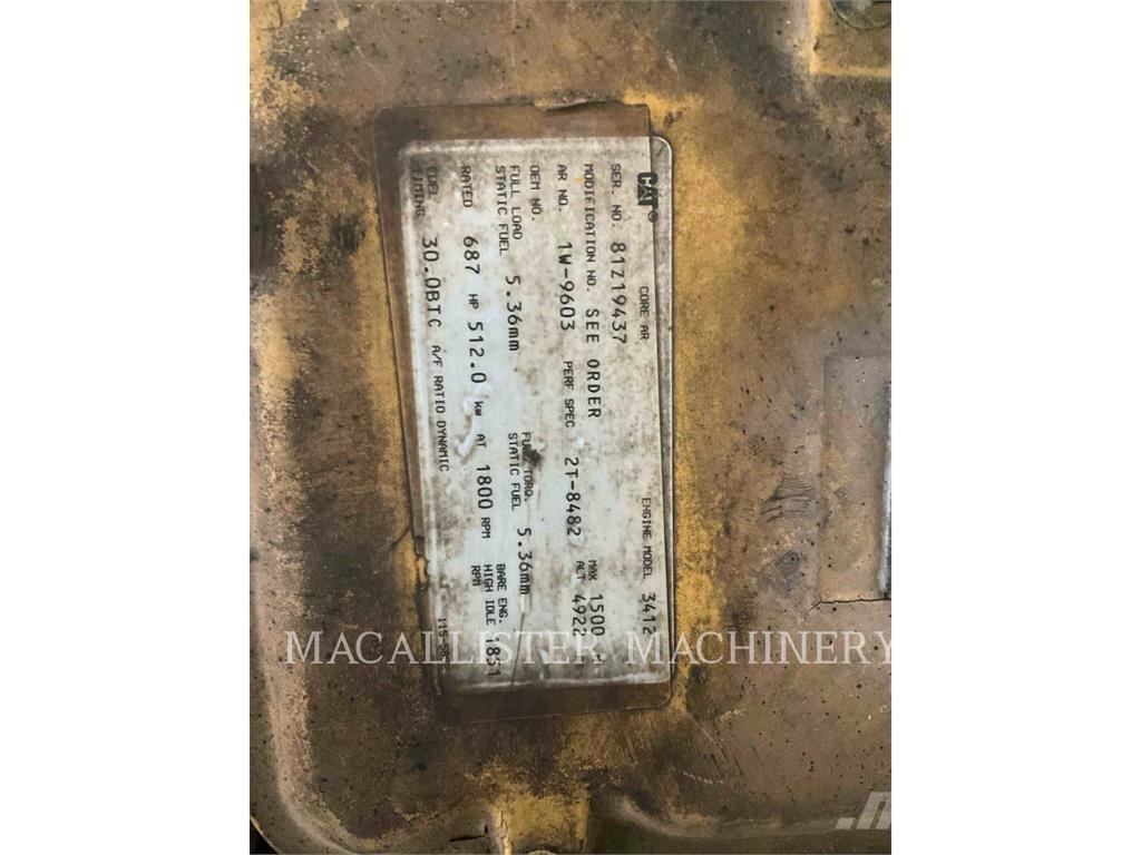 CAT 3412C PKG Drugi agregati