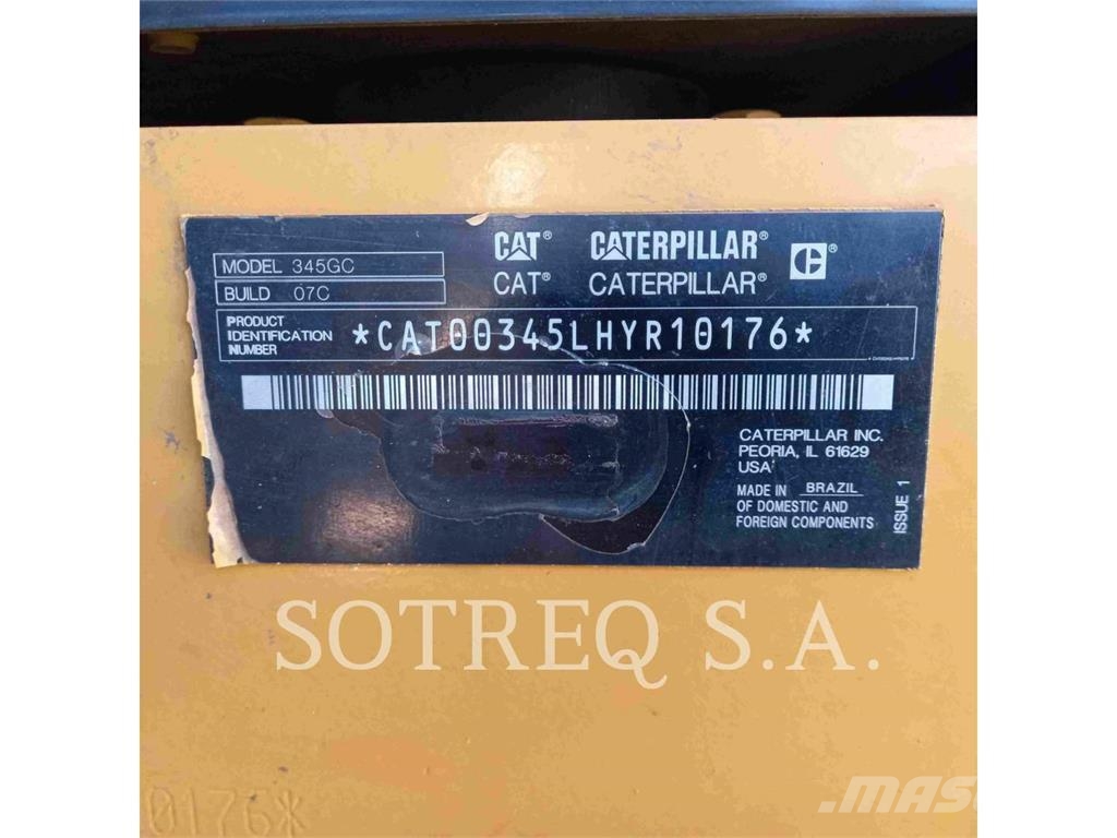 CAT 34507GC 履带挖掘机