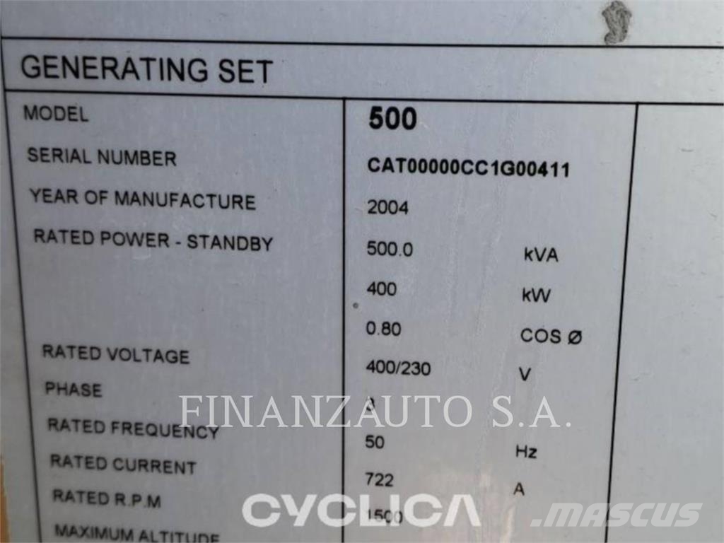 CAT 3456 PKG Altri generatori
