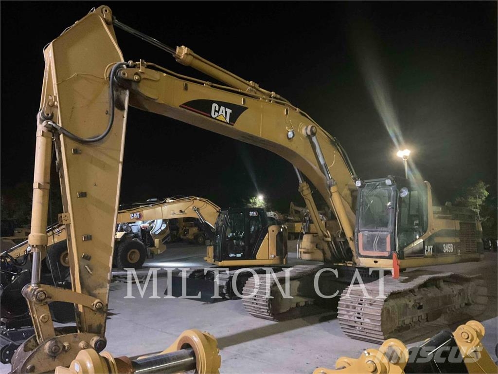 CAT 345B Bagri goseničarji