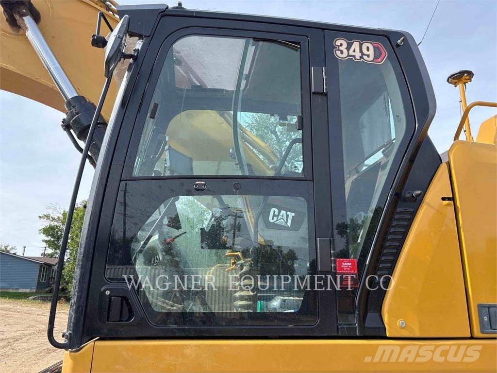 CAT 349 Gravemaskiner på larvebånd