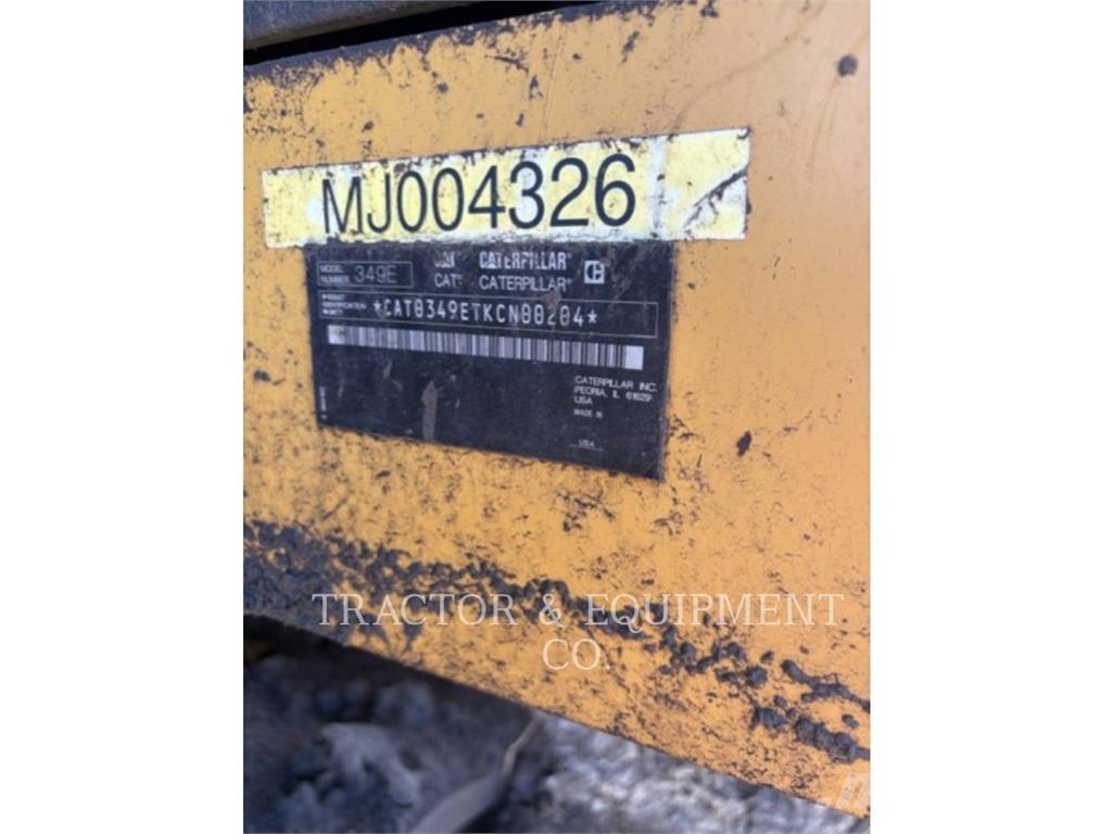 CAT 349E 履帶式 挖土機/掘鑿機/挖掘機