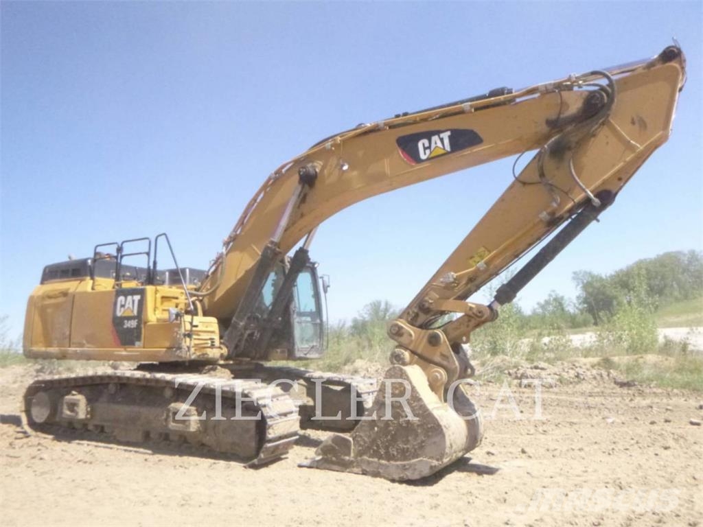 CAT 349F Vikšriniai ekskavatoriai