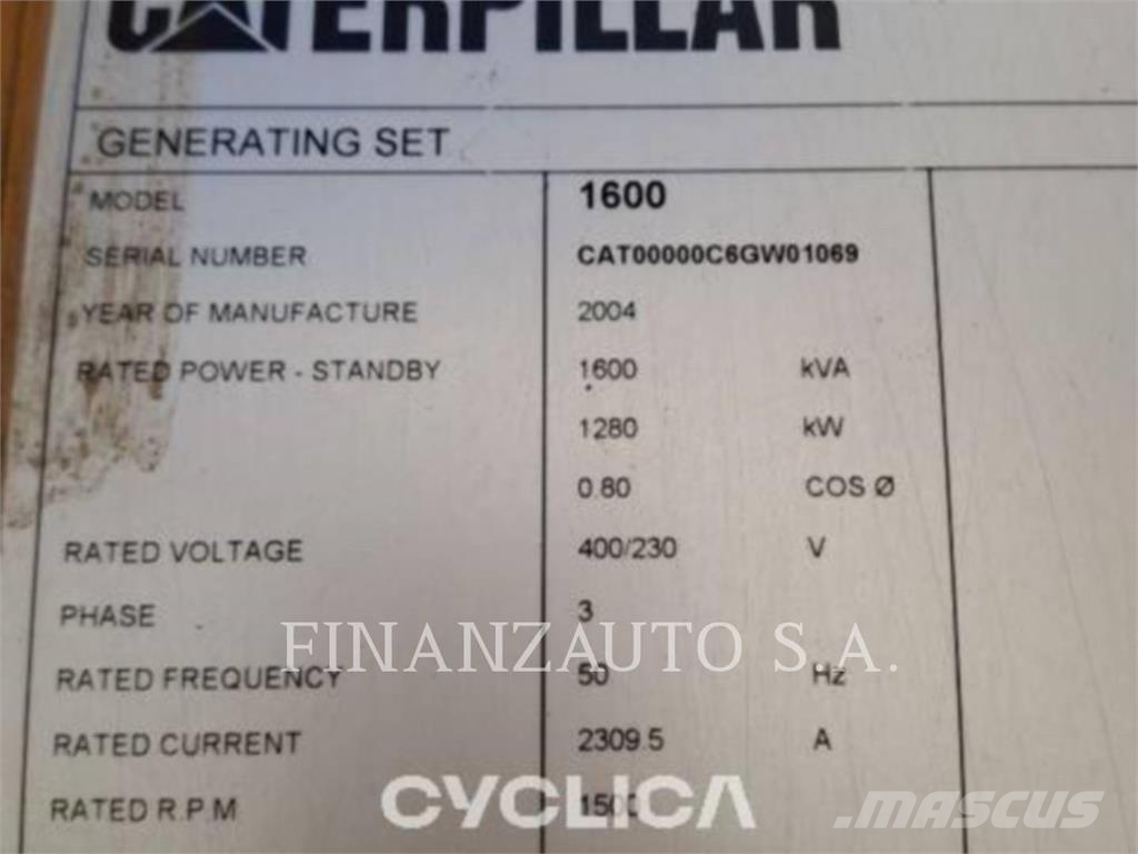 CAT 3512 Drugi agregati