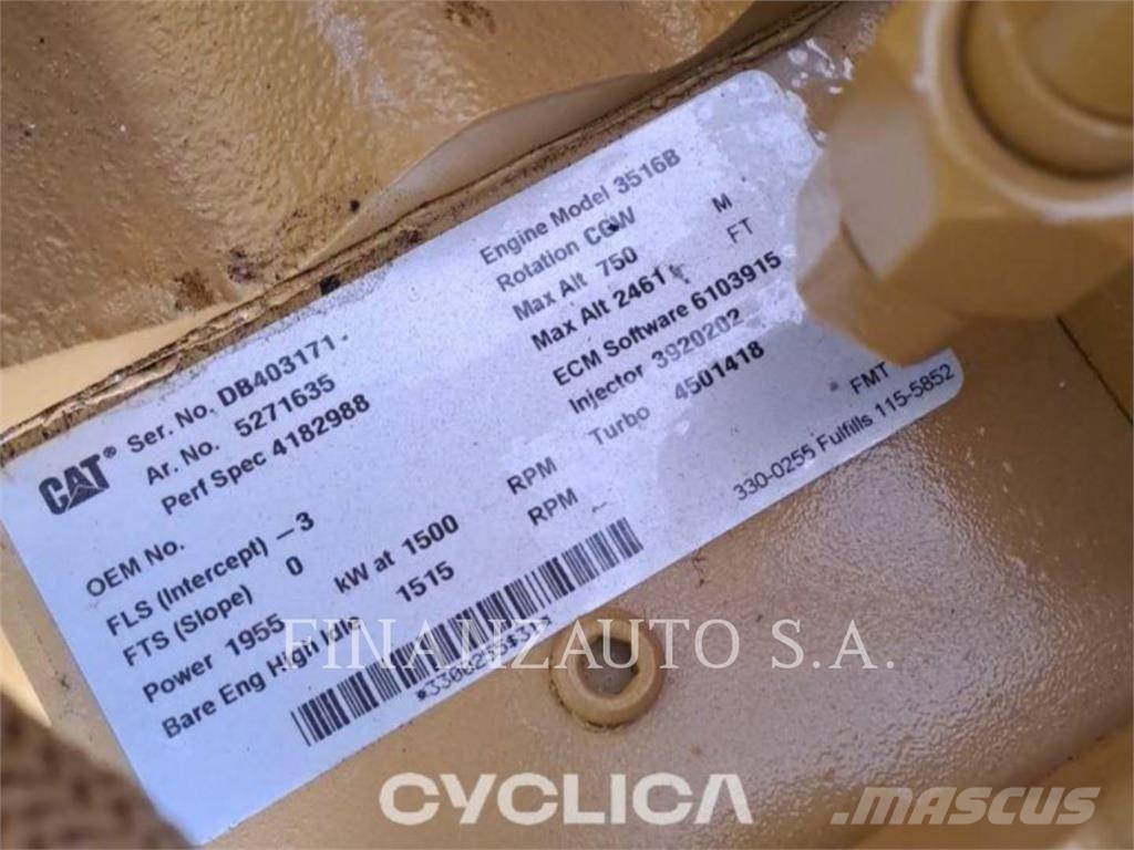 CAT 3516 Overige generatoren